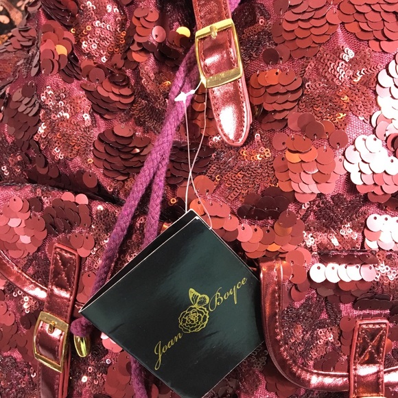 Joan Boyce Red Sequin Backpack ? main image 4
